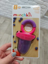 Ніблер з сіточкою блакитний Munchkin Fresh Food (735282431012) фото від покупців 1