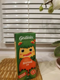Упаковка сока Galicia Яблочный прямого отжима неосветленный 0.2 л х 27 шт (4820209560091) фото от покупателей 5