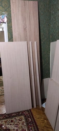 Шкаф-купе четырехдверный Roko 238.4x242x60 см ДСП + Зеркало Дуб молочный (20200024650) фото от покупателей 1