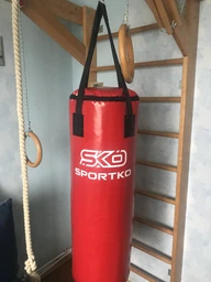 Боксерский мешок SPORTKO Классик МП-3 красный