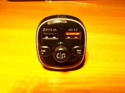 FM-модулятор + автомобільний зарядний пристрій Gelius Play GP-FMT050s PD30W / QC3,0, Blue фото від покупців 6