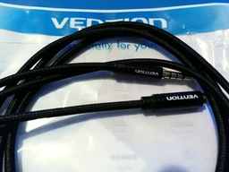 Кабель Vention Audio 3.5 мм Metal Type 1 м Black (BHBBF) фото від покупців 4