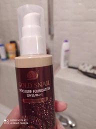 Омолаживающий тональный крем Enough Gold Snail Moisture Foundation SPF30 #21 с муцином улитки 100 мл (8809474498816) фото от покупателей 7