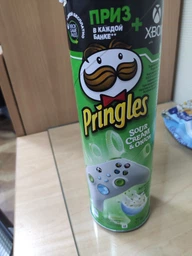 Чипсы Pringles Sour Cream & Onion Сметана-лук 165 г (0.165 кг) (5053990101597) фото от покупателей 6