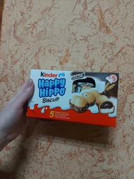Печиво Kinder Happy Hippo з начинкою какао 105 г фото від покупців 1