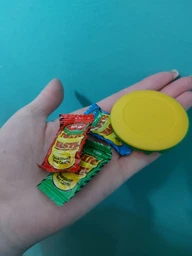 Кислі цукерки Candy Dynamics Toxic Waste жовтий фото від покупців 3