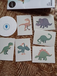 Тимчасові тату TATTon.me Dino Set (TSDino) фото від покупців 1