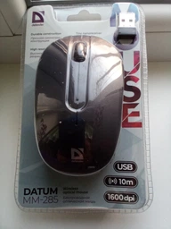 Миша Defender Datum MM-285 Wireless Black (52285) фото від покупців 5