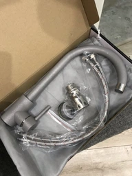 Смеситель кухонный AQUAMARIN WAVE 390 BIEGE combi Бежевый
