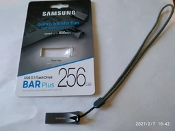 Флеш память USB Samsung Bar Plus 128GB USB 3.1 Gen1 Black (MUF-128BE4/APC)