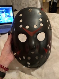 Маска черная Джейсона Jason 13 из к/ф "Пятница 13-е" ПРЕМИУМ фото от покупателей 3