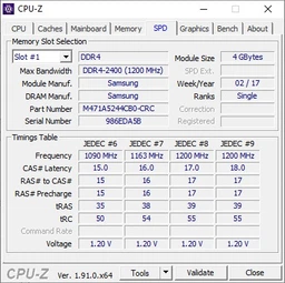 Оперативная память Kingston SODIMM DDR4-2400 8192MB PC4-19200 (KVR24S17S8/8) фото от покупателей 7