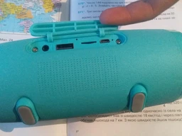 Бездротова bluetooth колонка з гучним зв'язком TG157 Синя фото від покупців 13