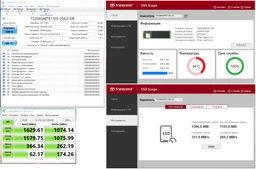 SSD диск Transcend MTE110S 512GB M.2 2280 PCIe 3.0 x4 3D NAND TLC (TS512GMTE110S)