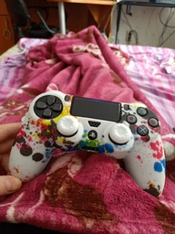 Силиконовый чехол Game Teh X для Dualshock 4 разноцветный фото от покупателей 2