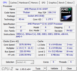 Процессор AMD Phenom II X6 1055T 125W Socket AM3 (HDT55TFBK6DGR) Б/У фото от покупателей 11