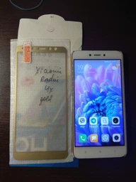 Защитное стекло Chyi Xiaomi Redmi 4X / 4X Pro Full cover белый 0,26 мм фото от покупателей 5