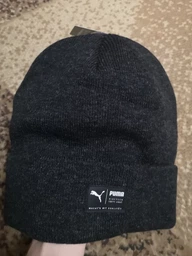 Шапка біні Puma Archive Heather Beanie 2173924 Коричнева (4099683450642) фото від покупців 12