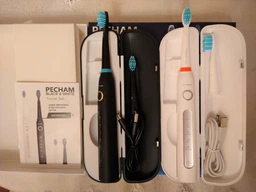 Набор электрических зубных щеток PECHAM Black and White Travel Set PC-084 (5630-43233)
