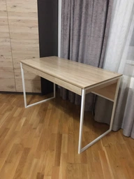 Письменный стол Fenster Моррис 1 Белый ДСП Аликанте 74x120x60 фото от покупателей 1