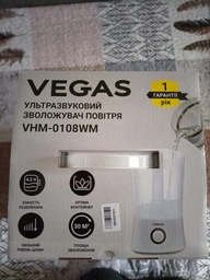 Зволожувач повітря VEGAS VHM-0108WM фото від покупців 10