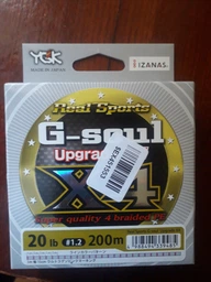 Шнур YGK G-Soul X4 Upgrade 200m (сірий) #1.5/25lb фото від покупців 2