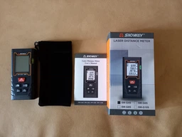 Лазерный дальномер с 99 ячейками памяти SNDWAY 40М с уровнем + чехол + батарейки фото от покупателей 2