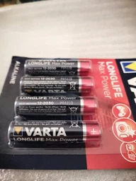 Батарейка Varta Longlife Max Power AAA LR03 Alkaline Blue фото от покупателей 4