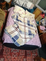 Односпальная надувная кровать Intex 64122 (99 x 191 x 42 см) Pillow Rest + Встроенный электронасос 220В фото от покупателей 11