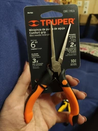 Длинногубцы Truper прямые удлиненные Mini 150 мм (PM-PA4) фото от покупателей 7