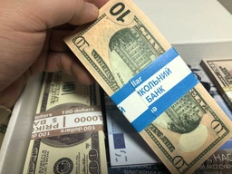 Сувенірні гроші "10 доларів", 80 шт., Україна