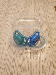 Пустышка Philips AVENT&nbsp;Ultra Air с декором 6-18 мес 2 шт для мальчиков (SCF342/22) фото от покупателей 4