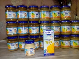 Пюре Карапуз Яблоко и абрикос, 125 г (237019)