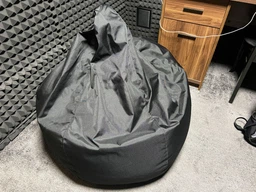 Кресло мешок груша Овал Coolki Оксфорд 600ДПУ XXXL 140x100 Зеленый фото от покупателей 9
