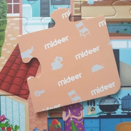 Пазл-детектив MiDeer с лупой «Загородный дом»(MD3008)