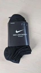 Набор женских носков коротких Nike Value No Show SX2554-901 38-42 (M) 3 пары Белый/Черный/Серый (659658576902)