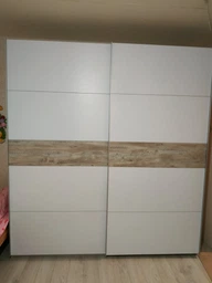 Шкаф-купе Doros G-Caiser 220 х 60 х 240 см Белая / Тахо / вставка Графитовая (42001009) фото от покупателей 9