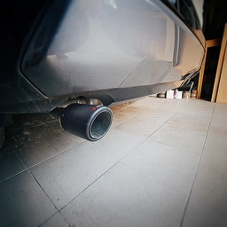 Насадка на глушитель Akrapovic одинарная 53мм-175мм (JB) | Карбоновая насадка на выхлопную трубу фото от покупателей 1