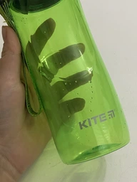 Пляшечка для води Kite K18-400-03, 530 мл, сіра фото від покупців 11