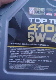 Моторное масло Liqui Moly Top Tec 4100 5W-40 1 л (9510)