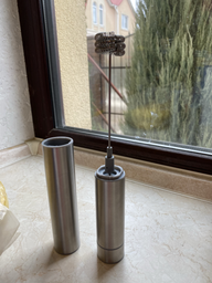 Вспениватель для молока электрический Premium Milk Frother 5 в 1 капучинатор для сливок и молока с Чехлом и Тройным венчиком Черный фото от покупателей 3