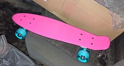 Пенні борд Penny Board Black, Світяться колеса фото від покупців 12