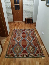 0.60*0.90 геометрический коврик для ванной племенного стиля из коттона, шенилла, полиэстера, машинная работа из Египта (21717 Art 3 0170-q01 XS 900 600)