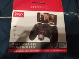 Игровой контроллер iPega Bluetooth PG-9076, BT3.0, 2.4G, Android, iOS, TV, PC, PS, 380mAh, 10h, black фото от покупателей 2