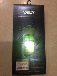Усиленный аккумулятор DEJI (2010 mAh) для iPhone 5s + Набор инструментов High Copy фото от покупателей 4