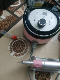 Апарат для манікюру та педикюру Nail Drill ZS-606 Білий 65Вт 35000об/хв. арт. 00422 фото від покупців 1
