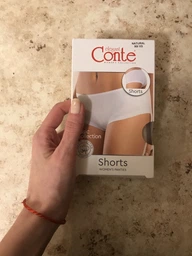 Трусики хипстеры женские хлопковые Conte Basic Collection Lsh 2015 20С 1055ТСП XL White (4810226534861) фото от покупателей 6
