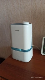 Ультразвуковой увлажнитель воздуха LEVOIT Dual 150, бак 3 л, холодный туман, 3 уровня увлажнения, до 25 часов автономной работы, бесшумный 28 дБ, ароматерапия, для помещений до 27 м², белый фото от покупателей 3