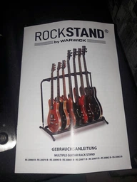 Стойка для 5-ти электро- или бас-гитар Rockstand RS20861 фото от покупателей 8