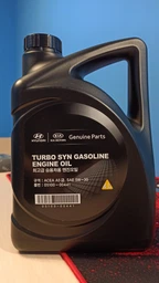 Моторна олива Mobis Hyundai / KIA Turbo SYN Gasoline 5W-30 4 л (05100-00441) фото від покупців 17